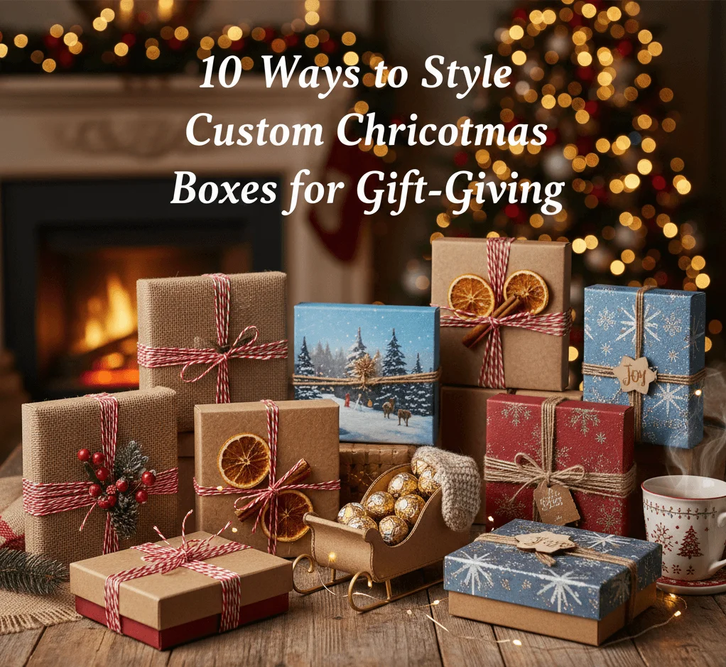 10 Ways to Style Custom Christmas Chocolate Boxes for Gift-Giving