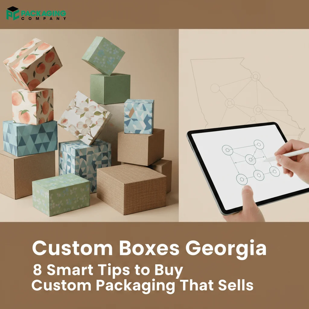 Custom Boxes Georgia: 8 Smart Tips to Buy Custom Packaging That Sells