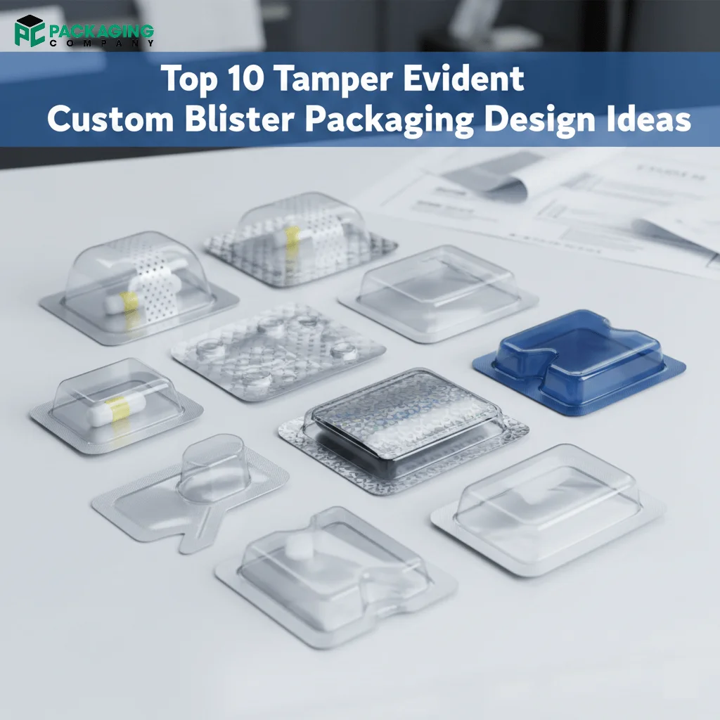 Top 10 Tamper Evident Custom Blister Packaging Design Ideas