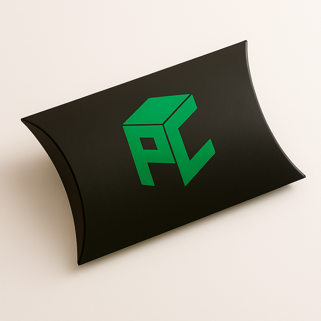 Black Pillow Boxes - Image 2