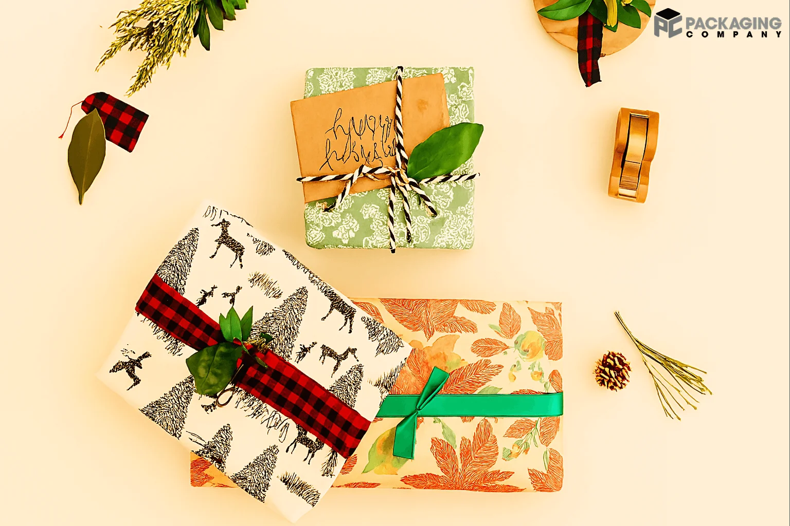 Christmas gift packaging