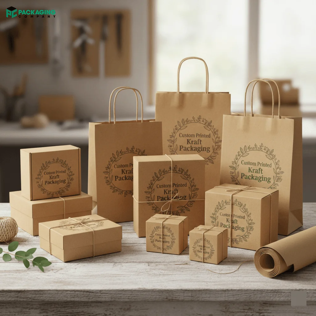 Custom Printed Kraft Packaging