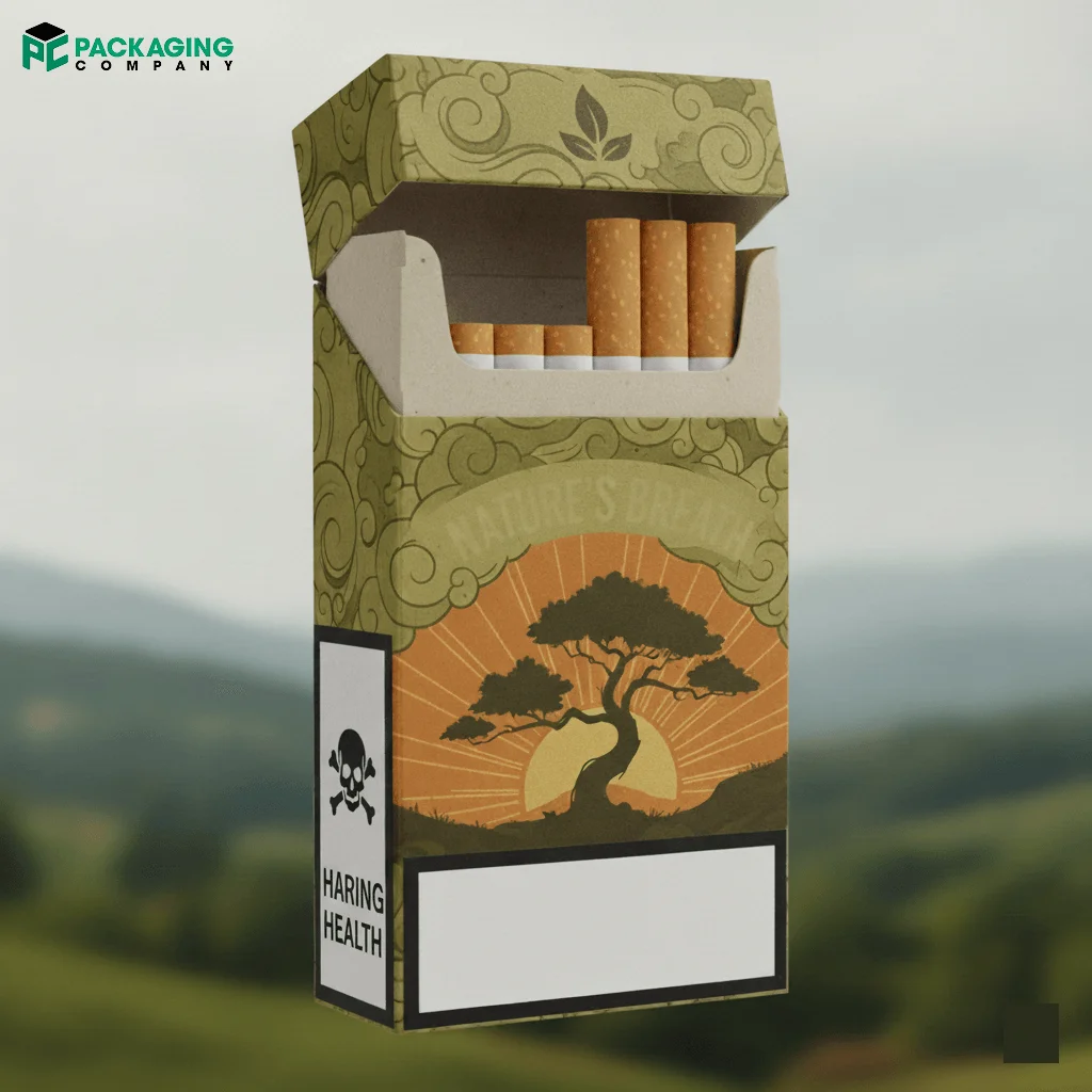 custom cigarette box packaging